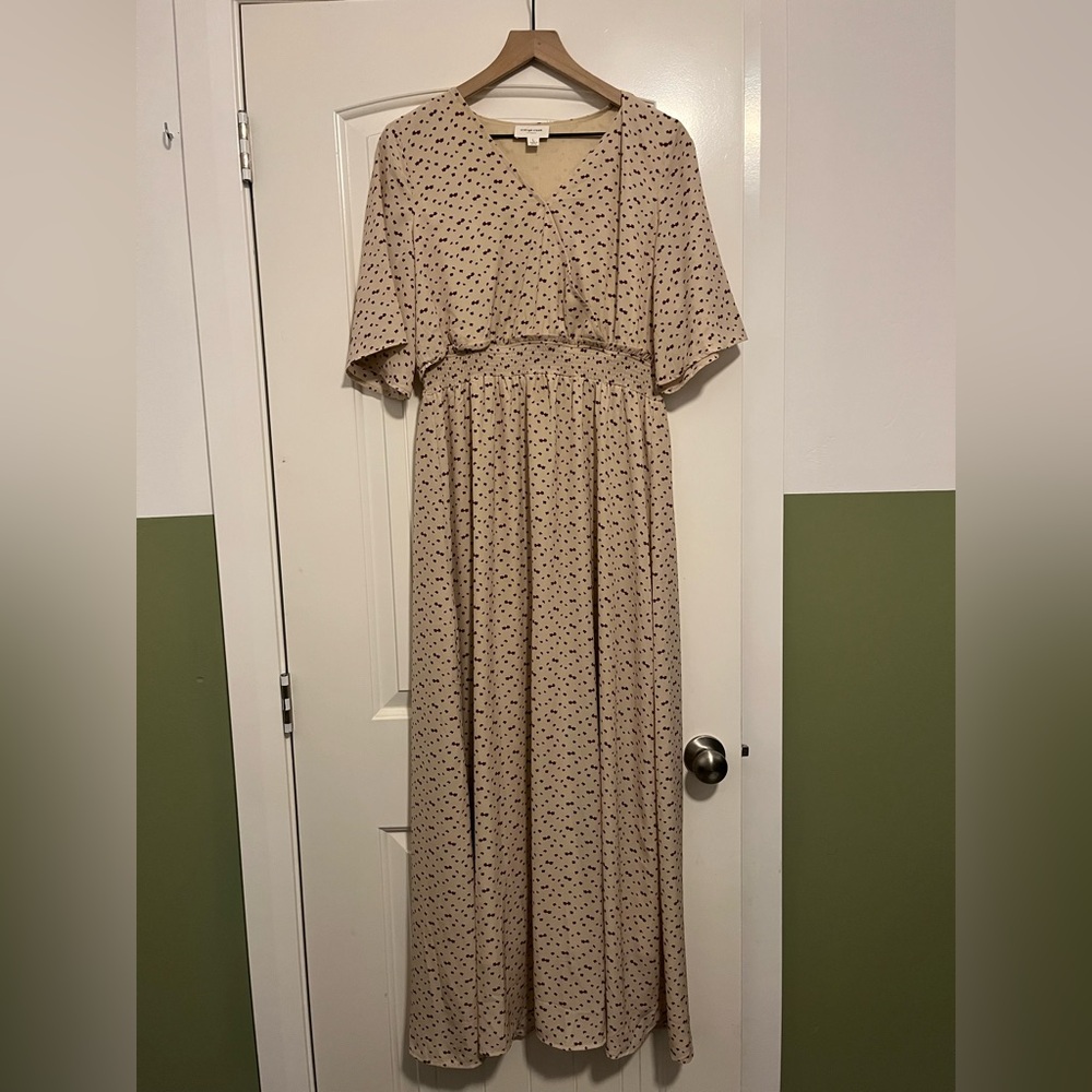 Beige Maxi Dress